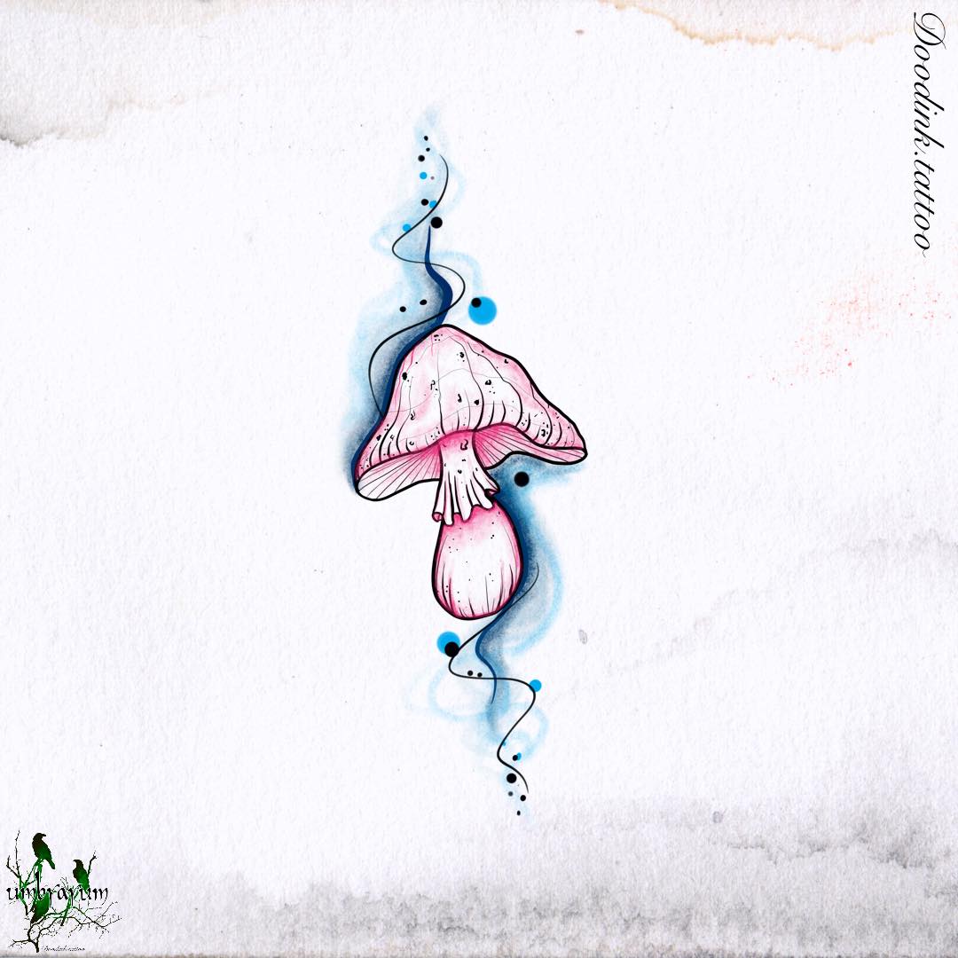 champignon-rose