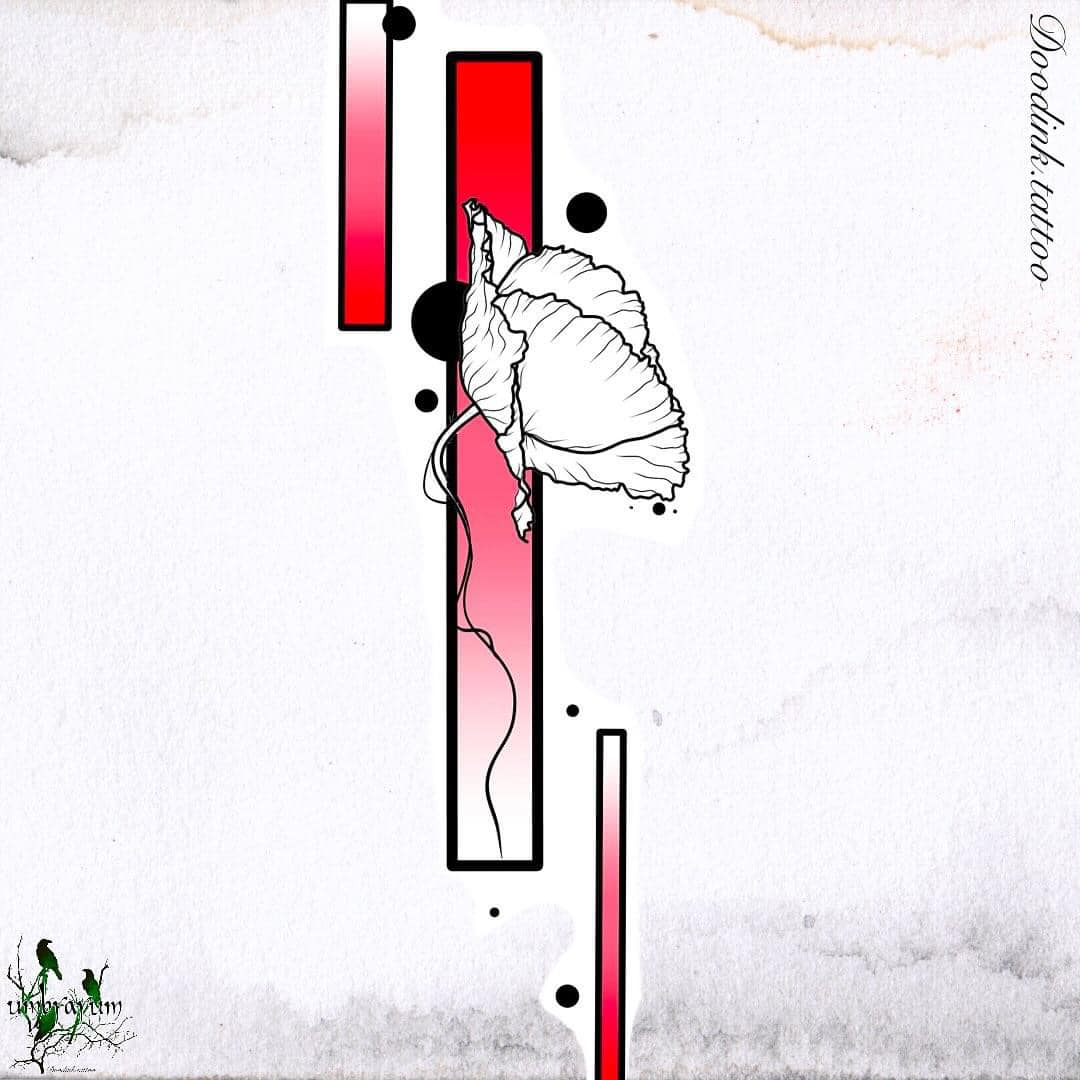 fleur-traits-rouges
