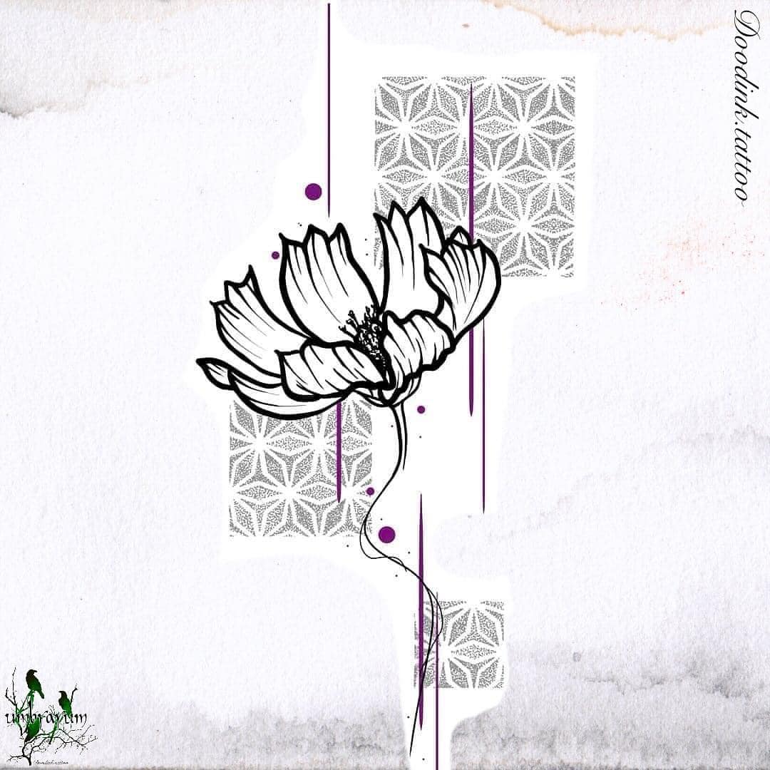 fleur-vertical-violet