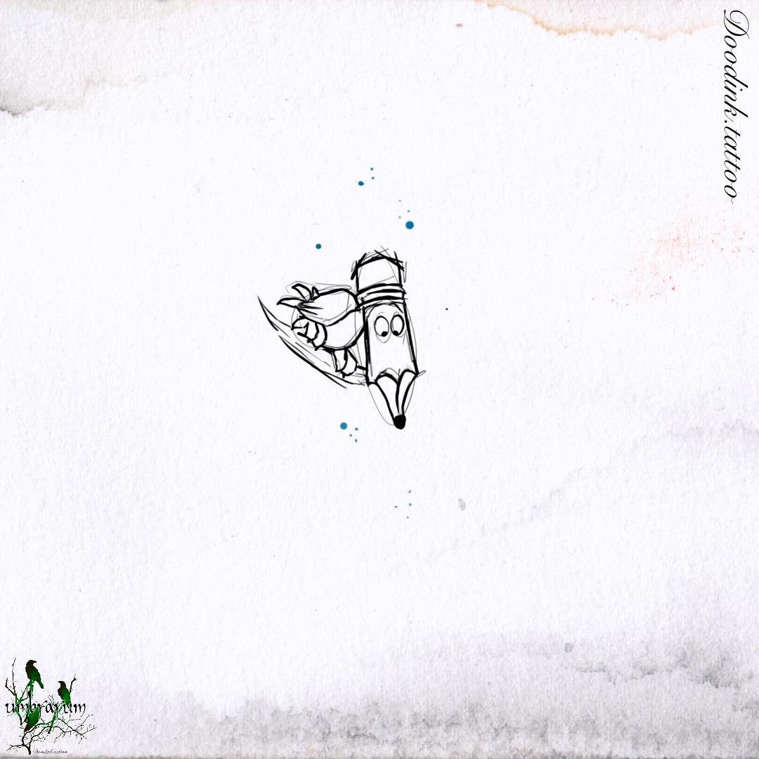 oiseau-crayon